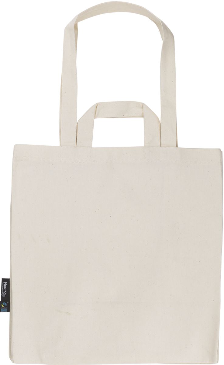 Bio Fairtrade Twill Baumwolltasche Neutral | O 90030