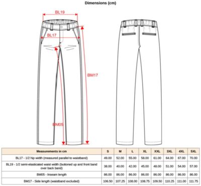 Herren Workwear Hose "Day-to-Day" Kariban WK | WK 738