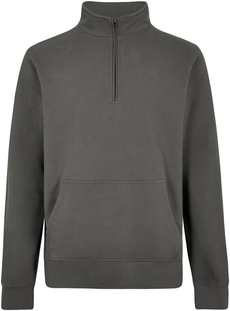 Piqué Sweater mit 1/4 Zip Kustom Kit | KK 339