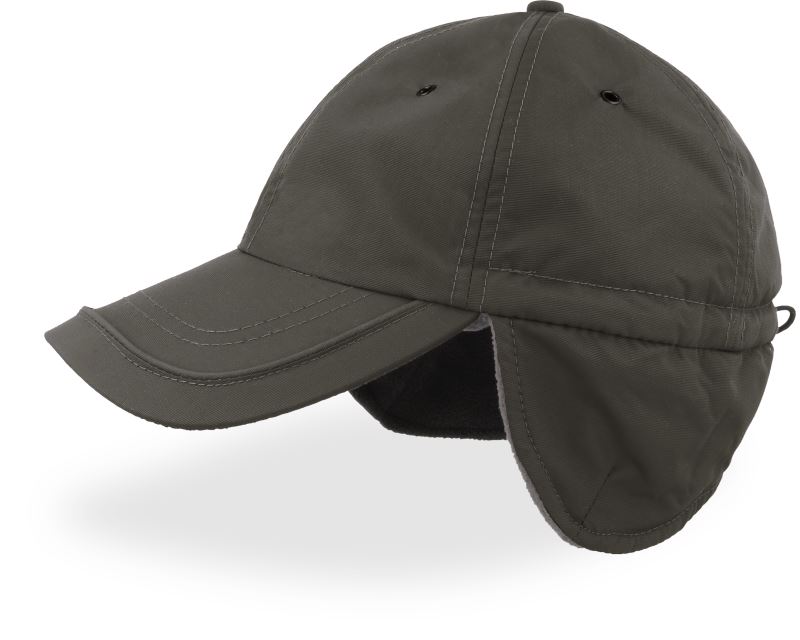 6 Panel Kappe mit Ohrenschutz Atlantis | Techno Flap-S