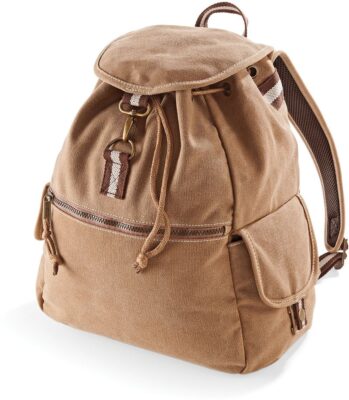 Vintage Canvas Rucksack Quadra | QD 612