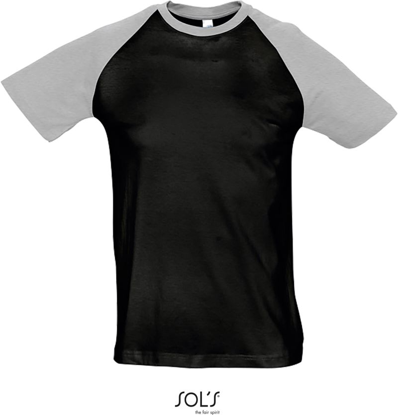 Herren Raglan T-Shirt 2-farbig SOL'S | Funky