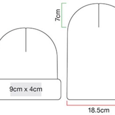 Kinder Strickmütze "Original" Beechfield | B 45B Grössentabelle