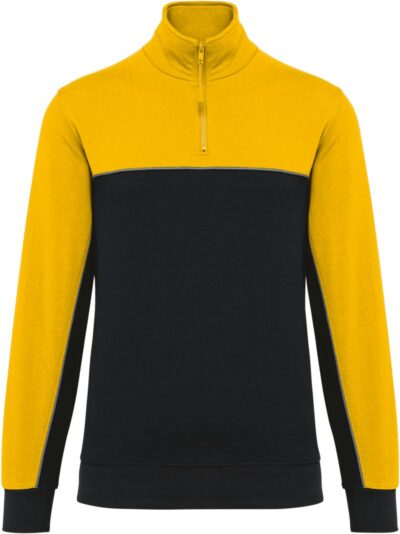 Workwear Sweater mit 1/4 Zip Kariban WK | WK 404