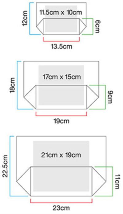 Canvas Accessoires Tasche Westford Mill | W 540 Grössentabelle Canvas Accessoires Tasche Westford Mill | W 540 Grössentabelle