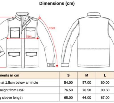 Herren Safari Jacke Kariban | K 6164 Grössentabelle Herren Safari Jacke Kariban | K 6164 Grössentabelle