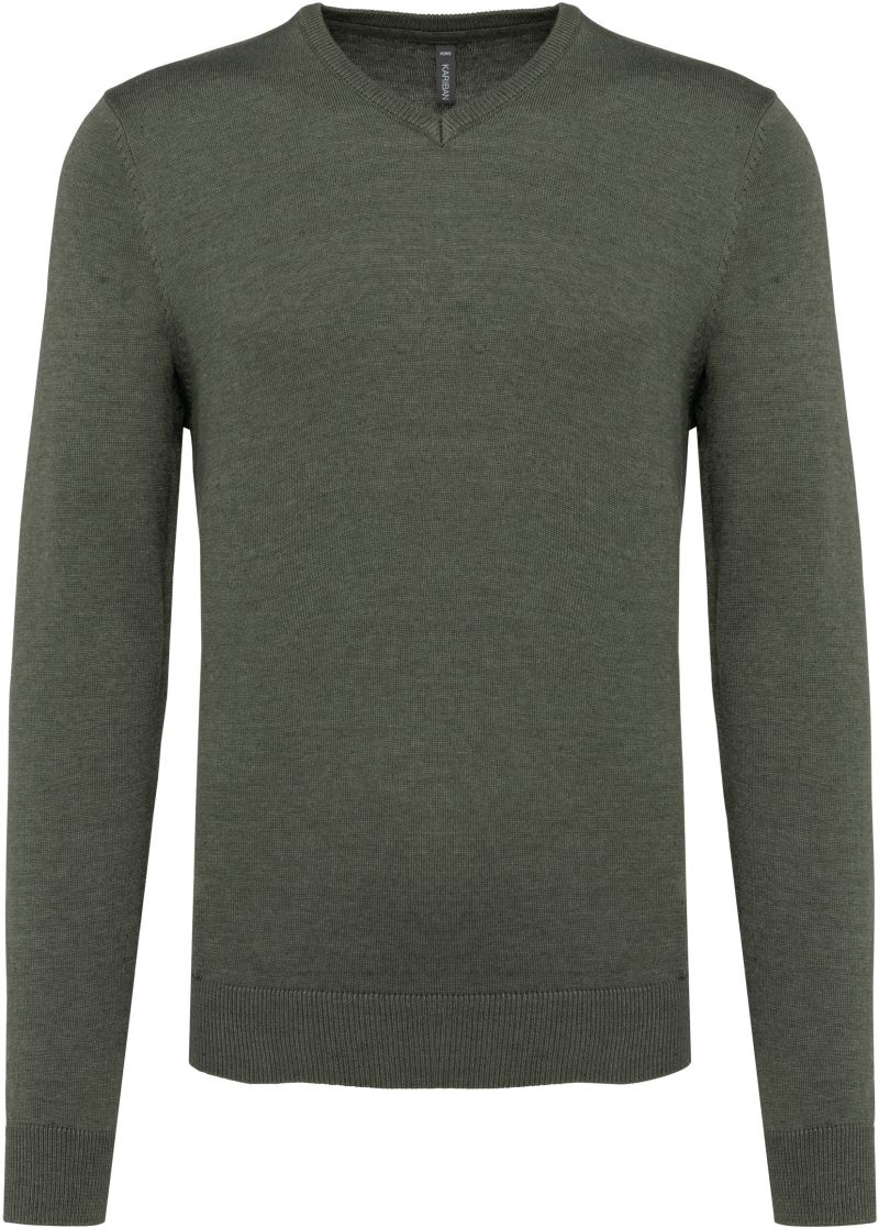 Herren V-Ausschnitt Pullover Kariban | K 965