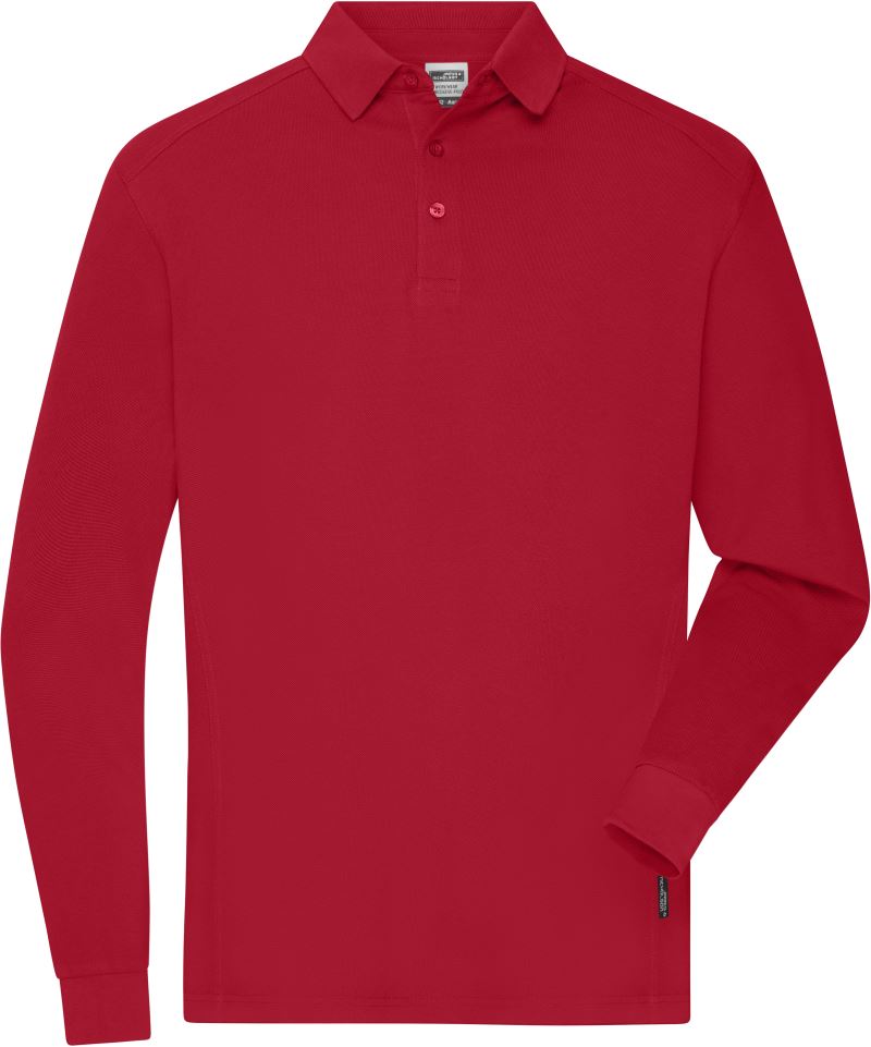 Herren Piqué Workwear Polo langarm Daiber | JN 1842