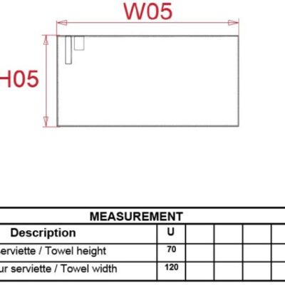 Microfaser Sporthandtuch Kariban ProAct | PA 575 Grössentabelle Microfaser Sporthandtuch Kariban ProAct | PA 575 Grössentabelle
