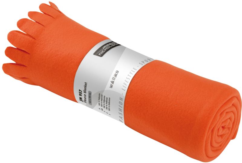 Fleece Decke mit Fransen Daiber | JN 957