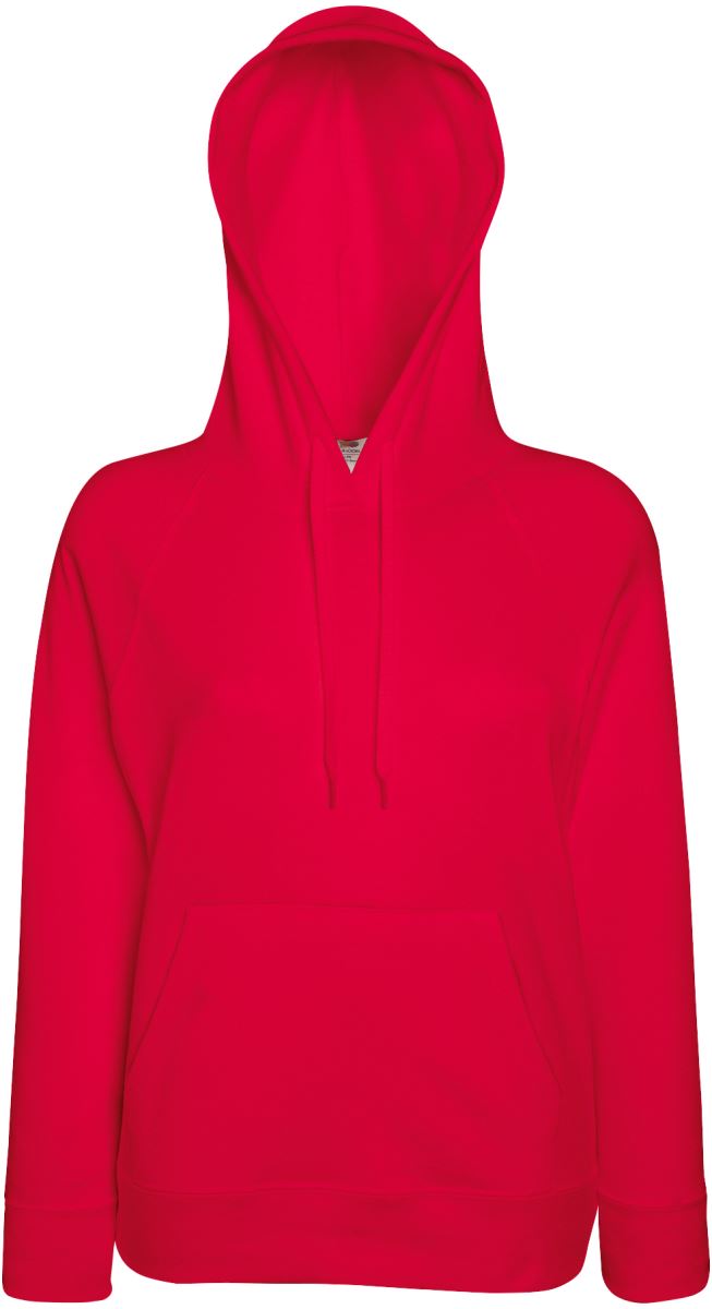 Damen Kapuzen Sweater F.O.L. | Lady-Fit Lightweight Hooded Sweat