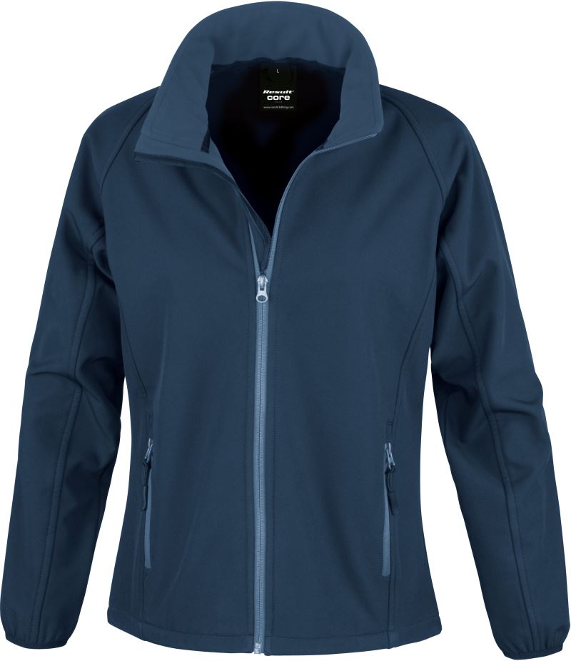 Damen 2-Lagen Softshell Jacke "Printable" Result Recycled | R 231F