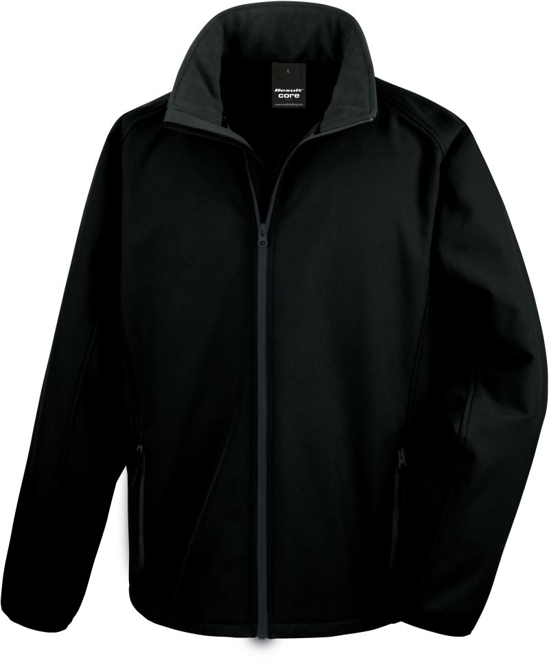 Herren 2-Lagen Softshell Jacke "Printable" Result Recycled | R 231M