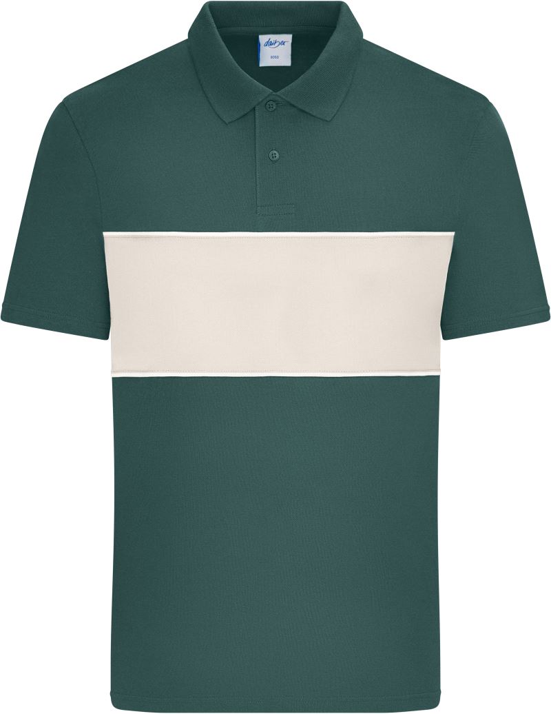Bio Polo "Colour-Block" Daiber | 8050