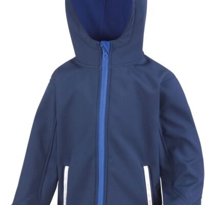Kinder 3-Lagen Softshell Kapuzen Jacke Result | R 224JY Kinder 3-Lagen Softshell Kapuzen Jacke Result | R 224JY