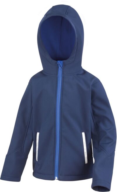 Kinder 3-Lagen Softshell Kapuzen Jacke Result | R 224JY Kinder 3-Lagen Softshell Kapuzen Jacke Result | R 224JY