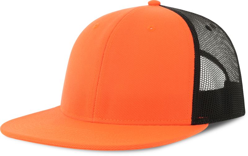 6 Panel Trucker Kappe Atlantis | Snap Mesh-S