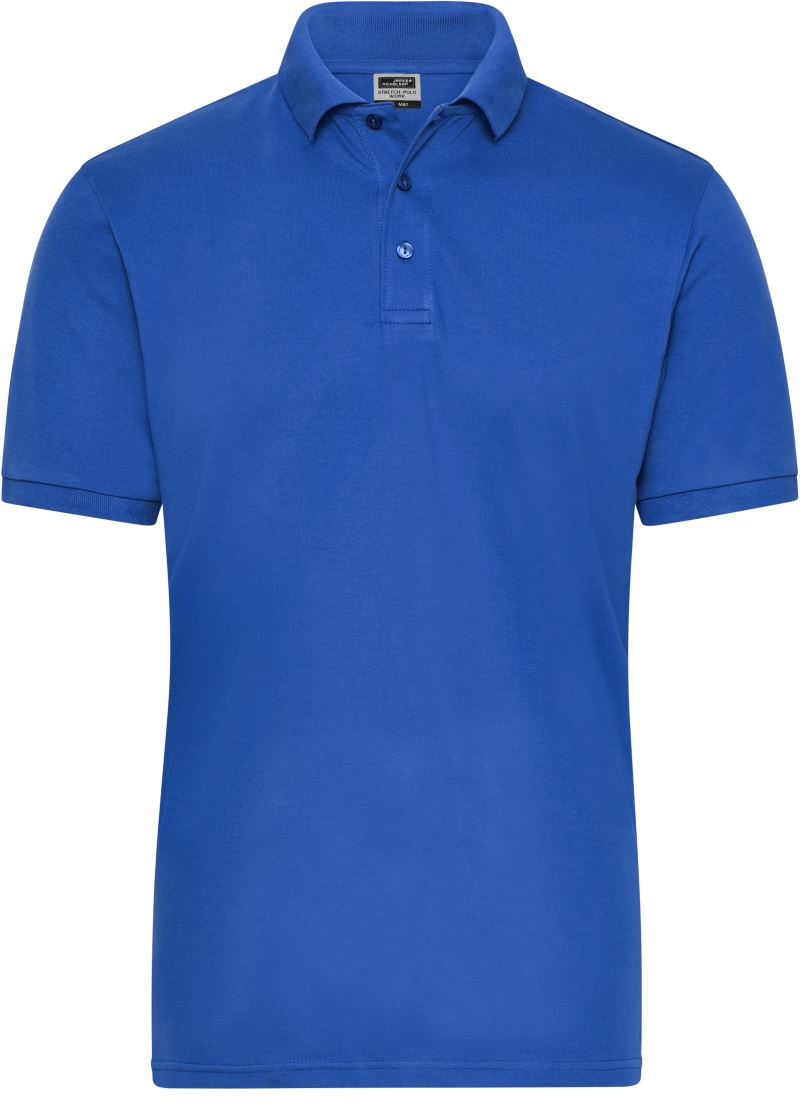 Herren Bio Workwear Stretch Polo - Solid Daiber | JN 1806
