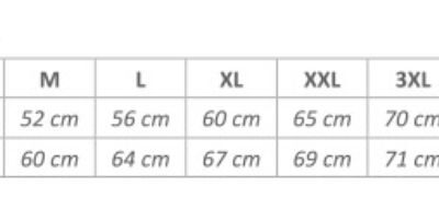 Kennzeichnungsweste Korntex | KXL – Leipzig Grössentabelle