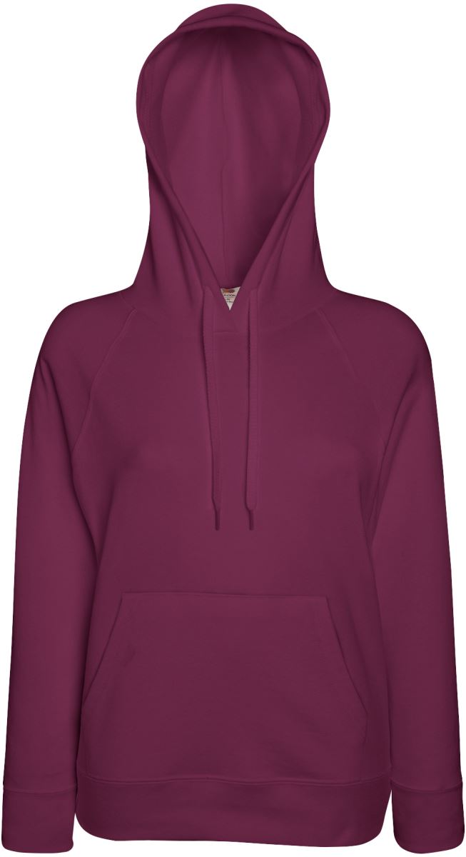 Damen Kapuzen Sweater F.O.L. | Lady-Fit Lightweight Hooded Sweat