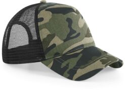 5 Panel Trucker Kappe "Camo" Beechfield | B 694