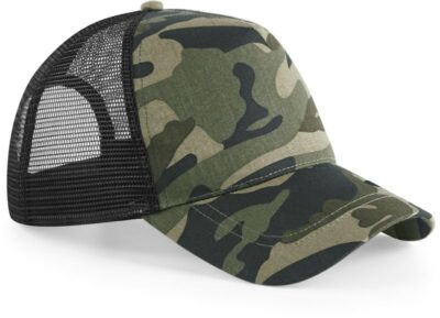 5 Panel Trucker Kappe "Camo" Beechfield | B 694