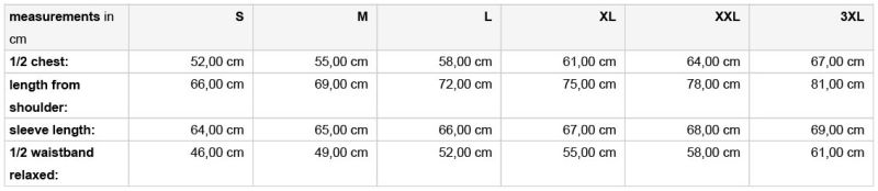 Herren Kapuzen Sweatjacke "Lifestyle" Daiber | JN 963 Grössentabelle