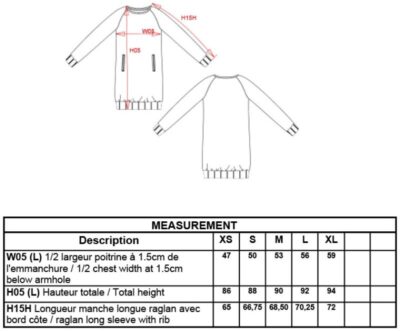Bio Sweat Kleid Kariban | K 493