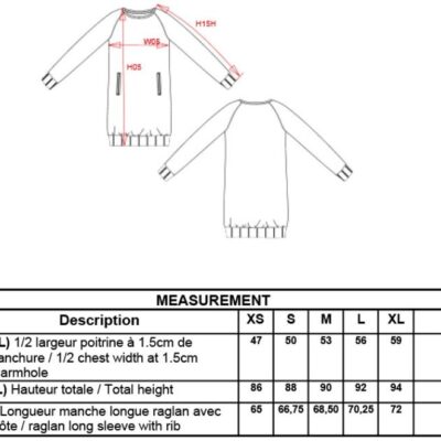 Bio Sweat Kleid Kariban | K 493