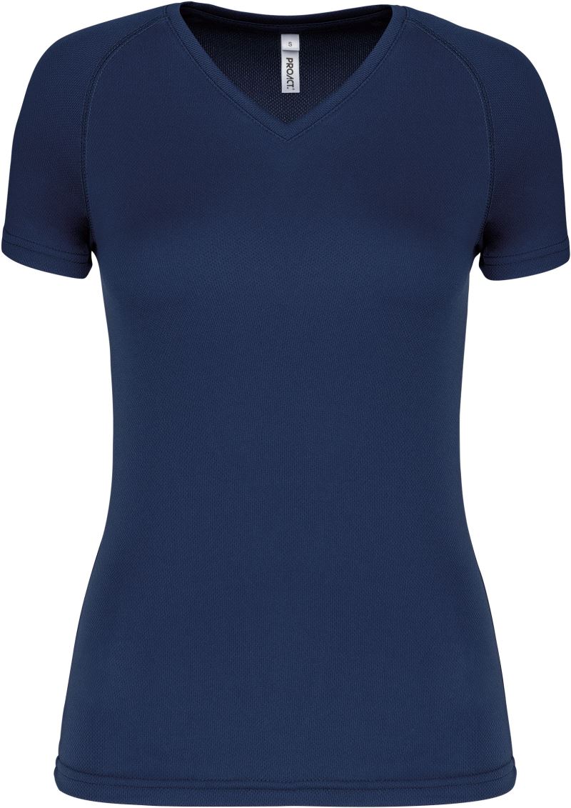 Damen V-Ausschnitt Sport Shirt Kariban ProAct | PA 477