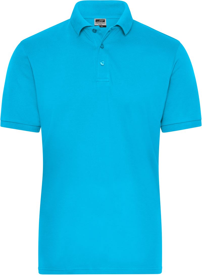 Herren Bio Workwear Stretch Polo - Solid Daiber | JN 1806