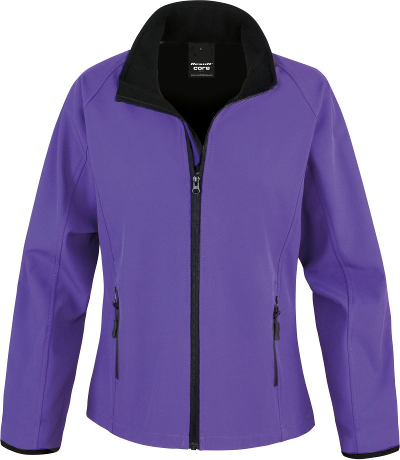 Damen 2-Lagen Softshell Jacke "Printable" Result Recycled | R 231F