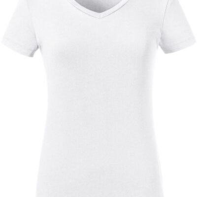 Damen Bio V-Ausschnitt T-Shirt Russell | 103F