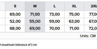 Herren Winterjacke "Woodlake Heights" James Harvest | Woodlake Jacket Men Grössentabelle