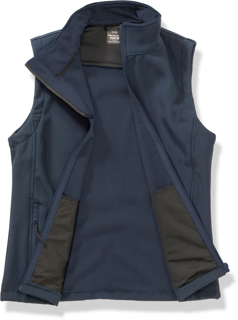 Damen 2-Lagen Softshell Gilet "Printable" Result Recycled | R 232F