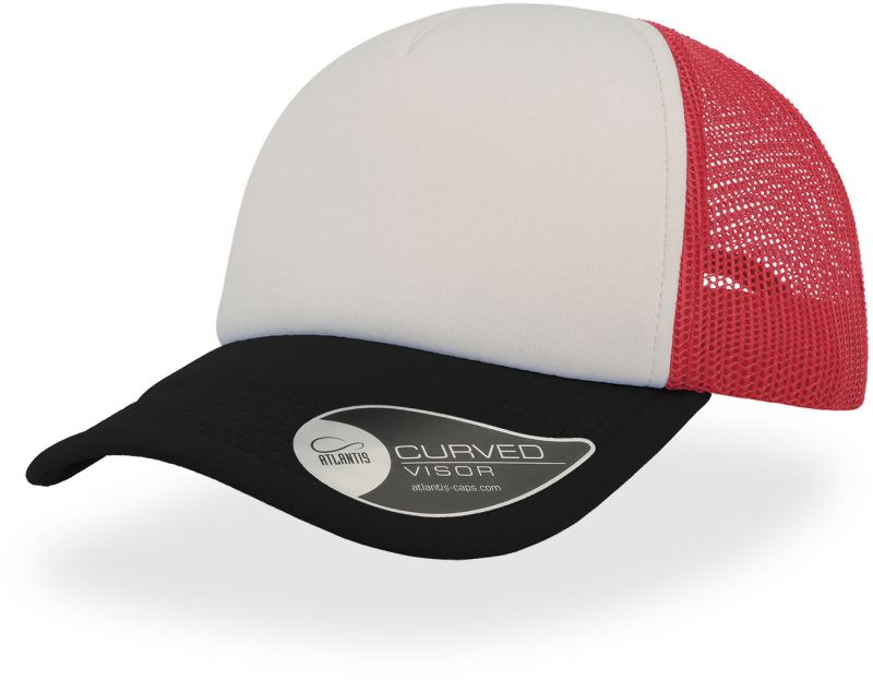 5 Panel Mesh Kappe Atlantis | Rapper