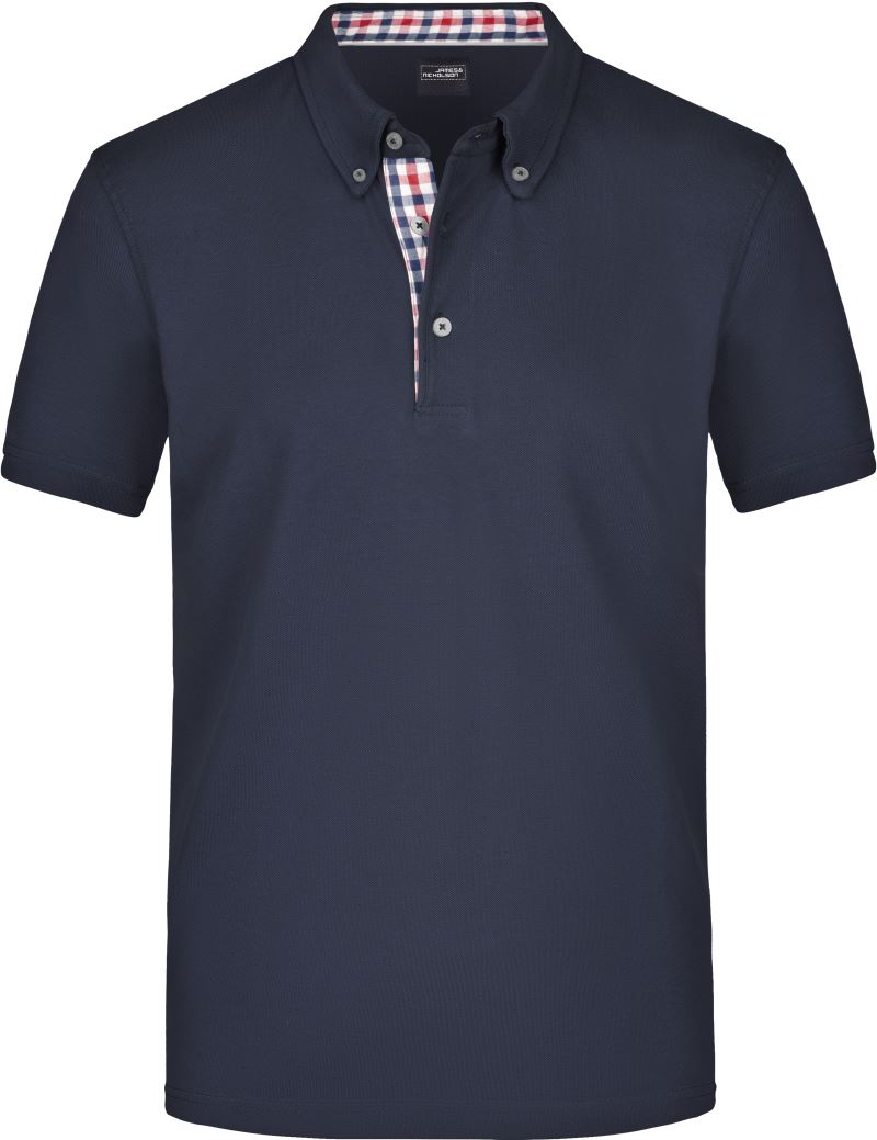 Herren Button-Down Piqué Polo Daiber | JN 964