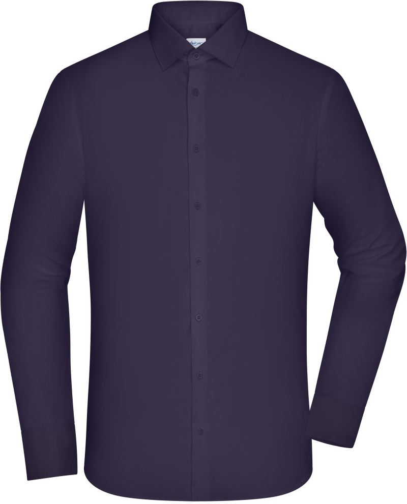 Popeline Slim Fit Hemd langarm Daiber | JN 1372