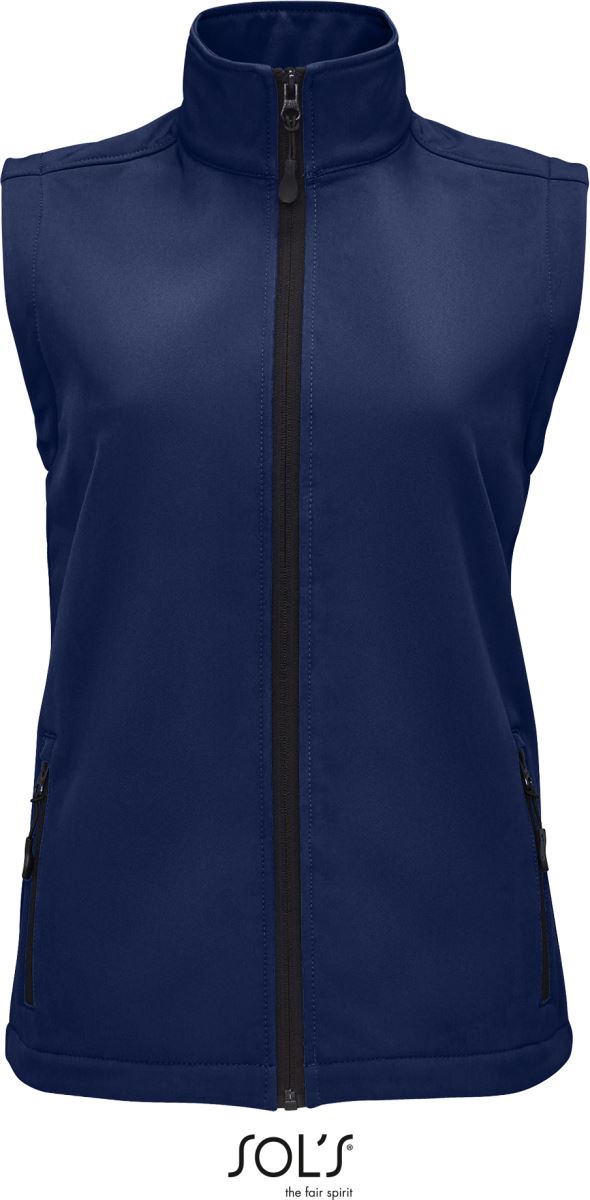 Damen 2-Lagen Softshell Gilet SOL'S | Race BW Women