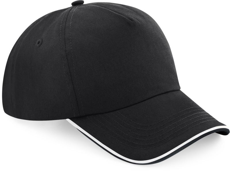 5 Panel Kappe "Authentic Piped Peak" Beechfield | B 25C