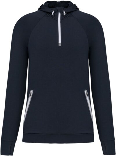 Kapuzen Sport Sweatshirt mit 1/4 Zip Kariban ProAct | PA 360 Kapuzen Sport Sweatshirt mit 1/4 Zip Kariban ProAct | PA 360