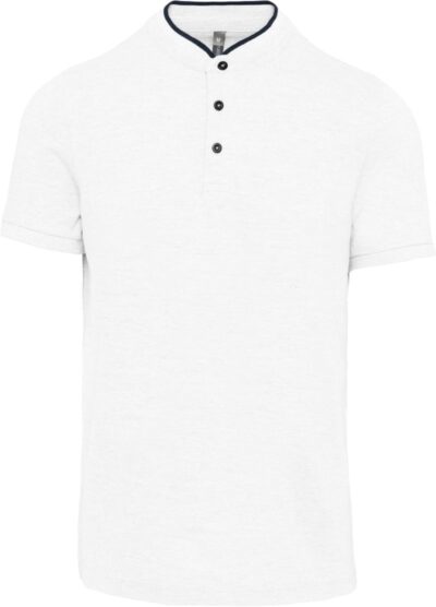 Herren Polo mit Maokragen Kariban | K 223