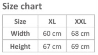 Einfache Warnweste Korntex | KXX217 – Freiburg Grössentabelle