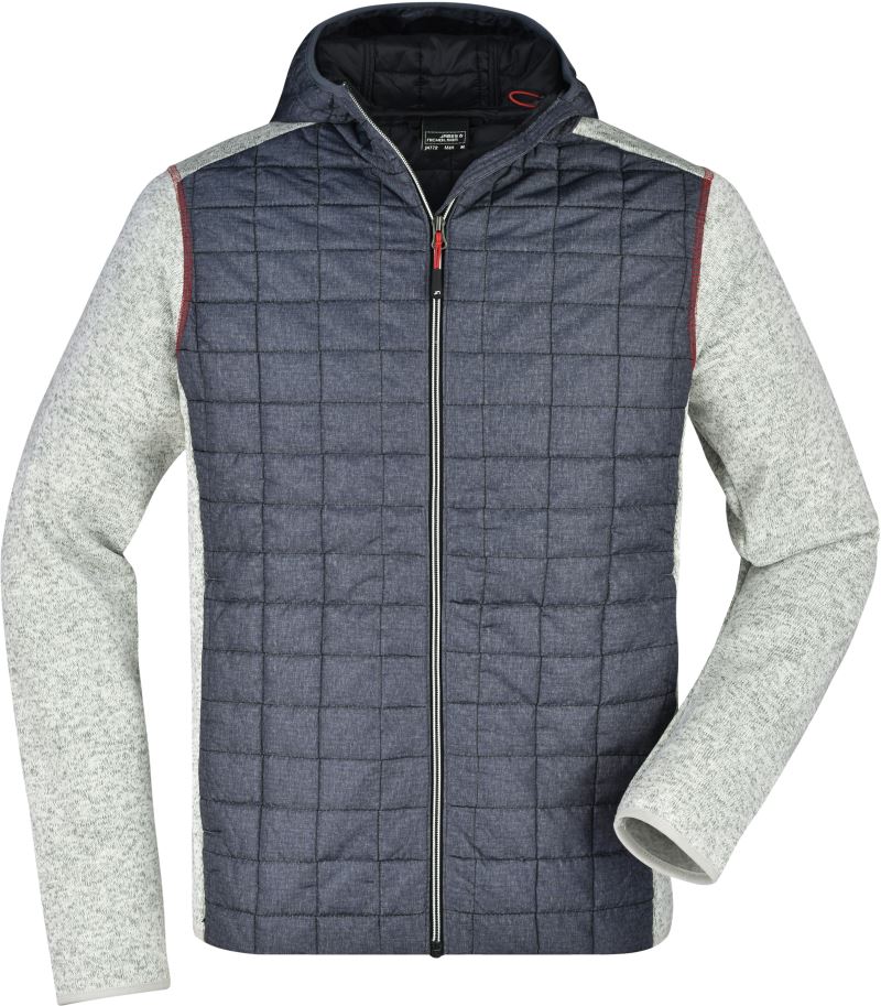 Herren Strick Hybrid Jacke Daiber | JN 772