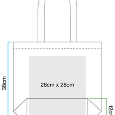 Fairtrade Baumwoll Shopper Westford Mill | W 671 Grössentabelle