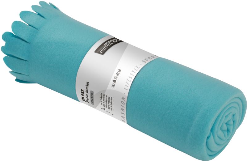 Fleece Decke mit Fransen Daiber | JN 957