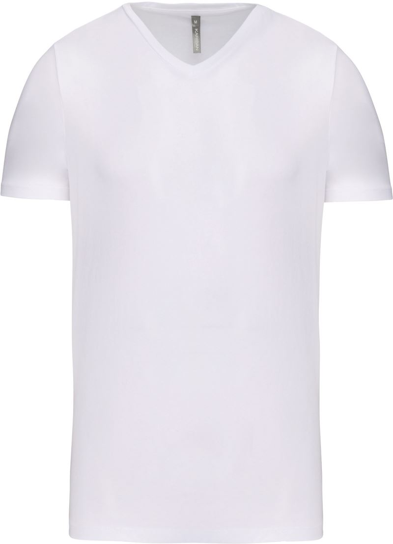 Herren V-Ausschnitt Stretch T-Shirt Kariban | K 3014