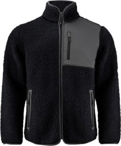 Herren Sherpa Fleece Jacke "Two-Tone" James Harvest | Kingsley Fleece Men