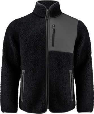 Herren Sherpa Fleece Jacke "Two-Tone" James Harvest | Kingsley Fleece Men