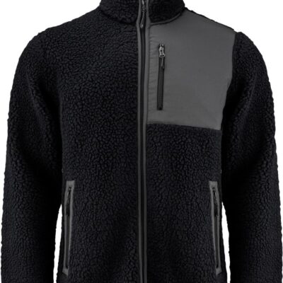 Herren Sherpa Fleece Jacke "Two-Tone" James Harvest | Kingsley Fleece Men